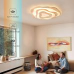 Lesena LED stropna luč z možnostjo zatemnitve z daljinskim upravljalnikom - slika 2