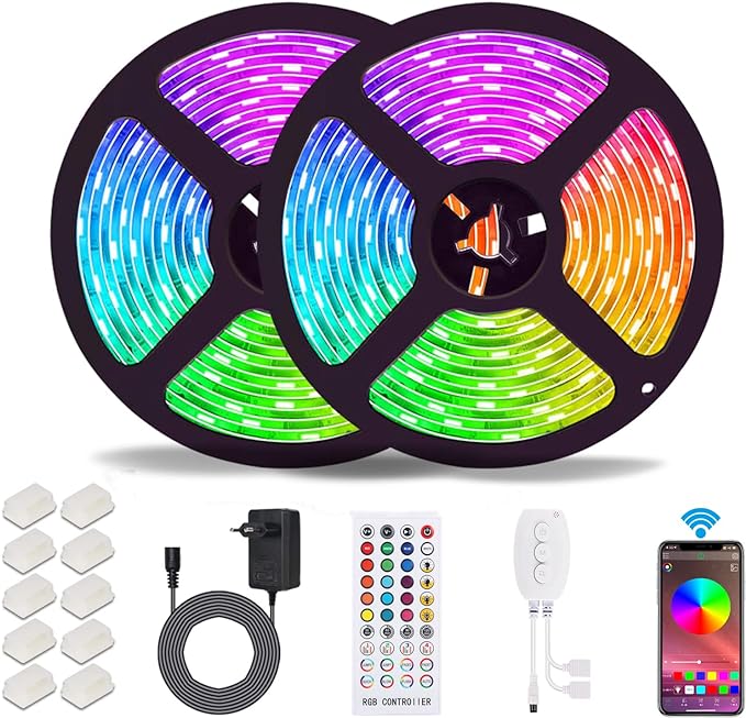 ALED Bluetooth LED trak, 10 m (2 x 5 m) zadnjikos 1 ALED Bluetooth LED trak, 10 m (2 x 5 m) zadnjikos 1