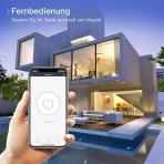 Aoycocr Wi-Fi pametni vtičnici, deluje z Alexa Echo & Echo Google, 2kosa - slika 2