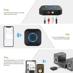 1Mii B06 Plus Bluetooth HiFi Receiver, aptX HD, 3D Surround - slika 4