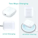 Zamenjavna Polnilna Ohišje za AirPods 1. in 2. Generacijo, Brezžično Polnjenje - slika 4