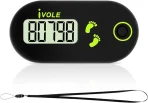 Flintronic Mini Pedometer za hojo, 3D pedometer, natančen z obeskom