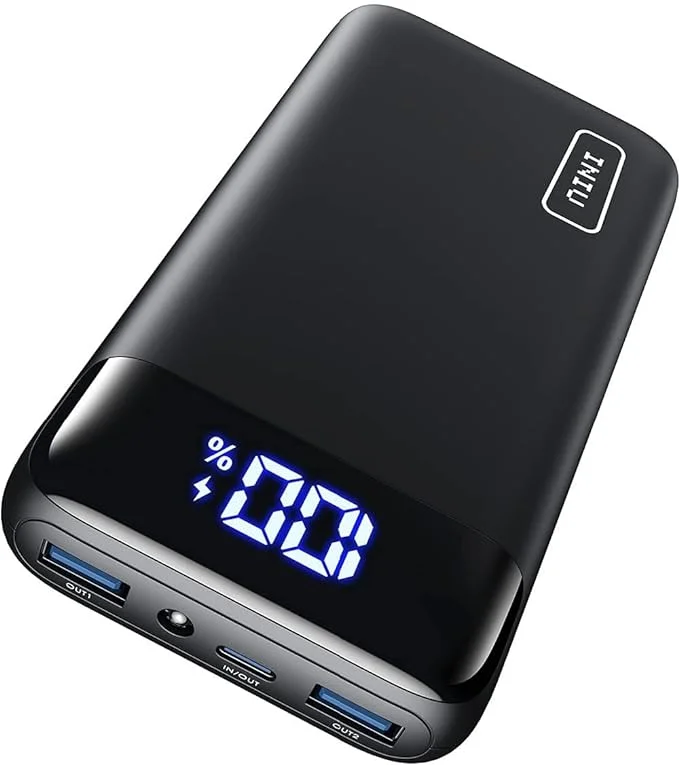 INIU Power Bank, 20,000mAh USB C zadnjikos 1 INIU Power Bank, 20,000mAh USB C - slika 1