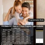 KETOTEK WiFi termostat - Deluje z Alexa Echo - Google Home zadnjikos 3