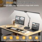 NOEVSBIG LED namizna luč 2-v-1, zaščita oči, 3 barve - slika 2
