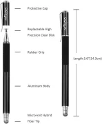 Mixoo Stylus Precision Pen – pisalo za zaslone na dotik - slika 3