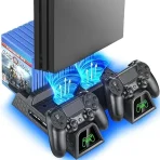 OIVO Vertikalno stojalo s hladilnim ventilatorjem za Playstation 4