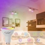 LED Wi-Fi žarnice z možnostjo zatemnitve, 7W, paket 6 - slika 2