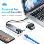 USB C Hub, priklopna postaja 5 v 1 s 4K HDMI - slika 4