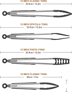 Aschef Komplet 4 klešč za žar - slika 5