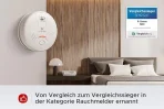X-Sense Detektor Dima s Testnim Gumbom in Zaslonko, SD11 - slika 2