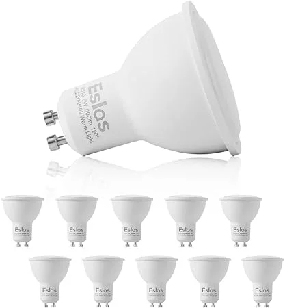 Eslas GU10 LED žarnice, 6W 600lm, 10kosov1 Eslas GU10 LED žarnice, 6W 600lm, 10kosov - slika 1