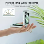 HWeggo ovitek za Samsung Galaxy Z Flip 5 z zaščito - slika 5