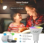LED Wi-Fi žarnice z možnostjo zatemnitve, 7W, paket 6 - slika 3