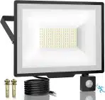 RISEMART 100W LED reflektor s senzorjem gibanja – IP66 - slika 2