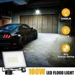 RISEMART 100W LED reflektor s senzorjem gibanja – IP66 - slika 3