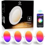 Lumary LED pametni RGB vgradni reflektorji 4kosi