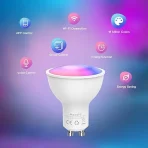 Maxcio Smart LED žarnica GU10, RGB, 5W, 4 kos, Alexa - slika 2