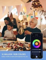 Maxcio Smart LED žarnica GU10, RGB, 5W, 4 kos, Alexa - slika 4