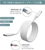 MiliPow 100W PD Charger with GaN Tech, 2 Ports USB-C - slika 3