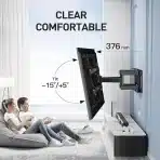 Univerzalni stenski nosilec za TV 37–85", vrtljiv/nagiben - slika 6