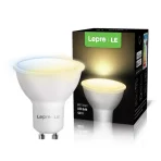 Pametne žarnice Lepro GU10, 4,5 W