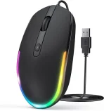 seenda žična miška za računalnik z 1600 DPI USB