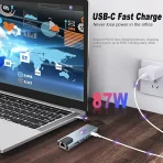 USB C Hub, priklopna postaja 5 v 1 s 4K HDMI - slika 2