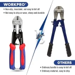WORKPRO mini klešče za vijake 210 mm – rez do 2,3 mm - slika 3