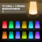Nočna LED lučka s 13 barvami in 5 stopnjami svetlosti - slika 4