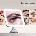 Fancii Mira 2 polnilno kozmetično ogledalo z LED osvetlitvijo in 10x povečavo - slika 2