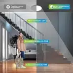 LED stropna luč s senzorjem gibanja, 18 W 6500 K - slika 2