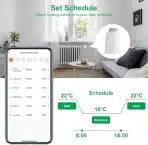 Pametni termostat za radiator KETOTEK WiFi, Zigbee, Alexa - slika 2