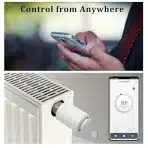 KETOTEK Zigbee WiFi termostat, set s prehodom - slika 5