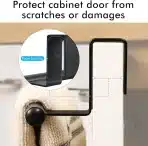 KES držalo za brisače in kuhinjske krpe - montaža na vrata elementa - slika 5