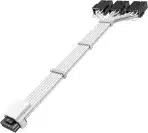 AsiaHorse PCIe 5.0 16AWG napajalni kabel za GPU, 30 cm, bel