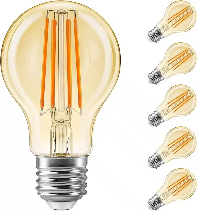 E27 LED vintage žarnica, 8 W zadnjikos 1 Eslas 2200 K E27 LED Vintage Žarnice, 8 W, 6 Kosov - slika 1