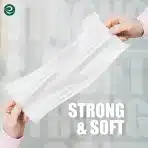 ECO SOUL 100% bambusove premium otroške robčke, 4 pakiranja po 64 robčkov - slika 2