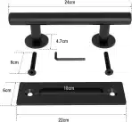 Kljuka za drsna vrata 24cm - slika 4