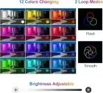 Reflektor 30W 2 kos Meikee RGB z daljinskim upravljalnikom - slika 3