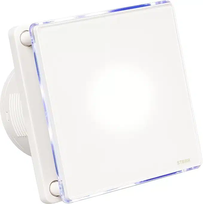 STERR LED kopalniški ventilator 100 mm z časovnikom zadnjikos 1 STERR LED kopalniški ventilator 100 mm z časovnikom - slika 1