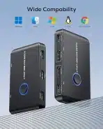 TCNEWCL HDMI KVM Switch 4K 60Hz, 2 porti za 2 računalnika - slika 4
