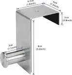 Flexzion - obešalnik za obešanje čez vrata - 2 kosa - slika 2