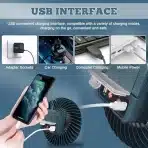 WingFly Kamping ventilator z lučko, prenosna LED svetilka za kampiranje - slika 3