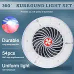 WingFly Kamping ventilator z lučko, prenosna LED svetilka za kampiranje - slika 2