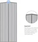 Sekey magnetni komarnik za vrata 110x220cm - slika 2