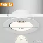Liper vgradni reflektorji LED 4,9 W, 430 LM - 4 kosi - slika 2