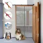 Sekey magnetni komarnik za vrata 110x220cm - slika 5