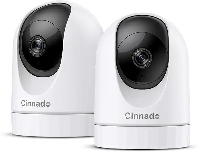 61YFWr4B5GL._AC_SX679_ Cinnado WiFi 2K notranja kamera - 2 kosa - slika 1