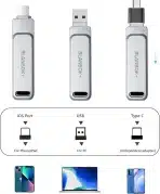 BLANBOK+ Apple MFi certificirani USB stick 128GB za iPhone - slika 6